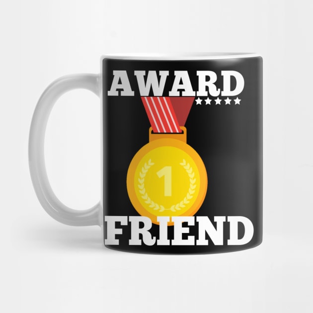 Award Trophy Best friend gift idea by Flipodesigner